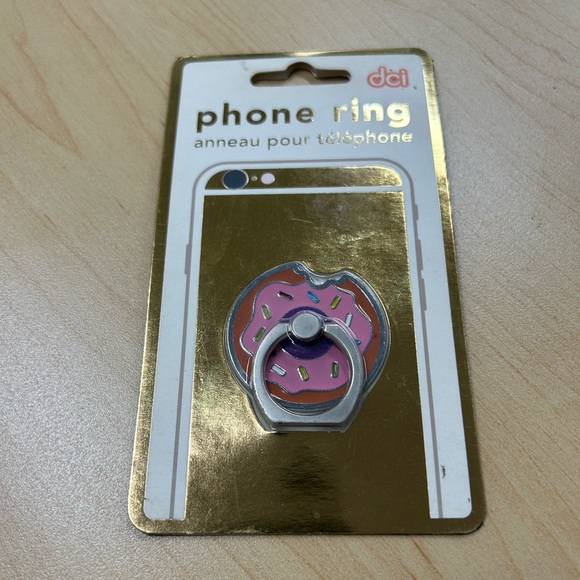 GREAT STOCKING STUFFER - NEW DONUT PHONE RING - Picture 2 of 3